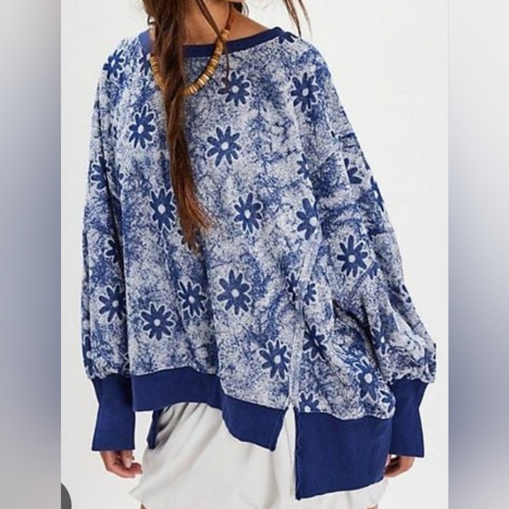 Free People Steal My Sunshine Pullover (Terry Cloth Camden)